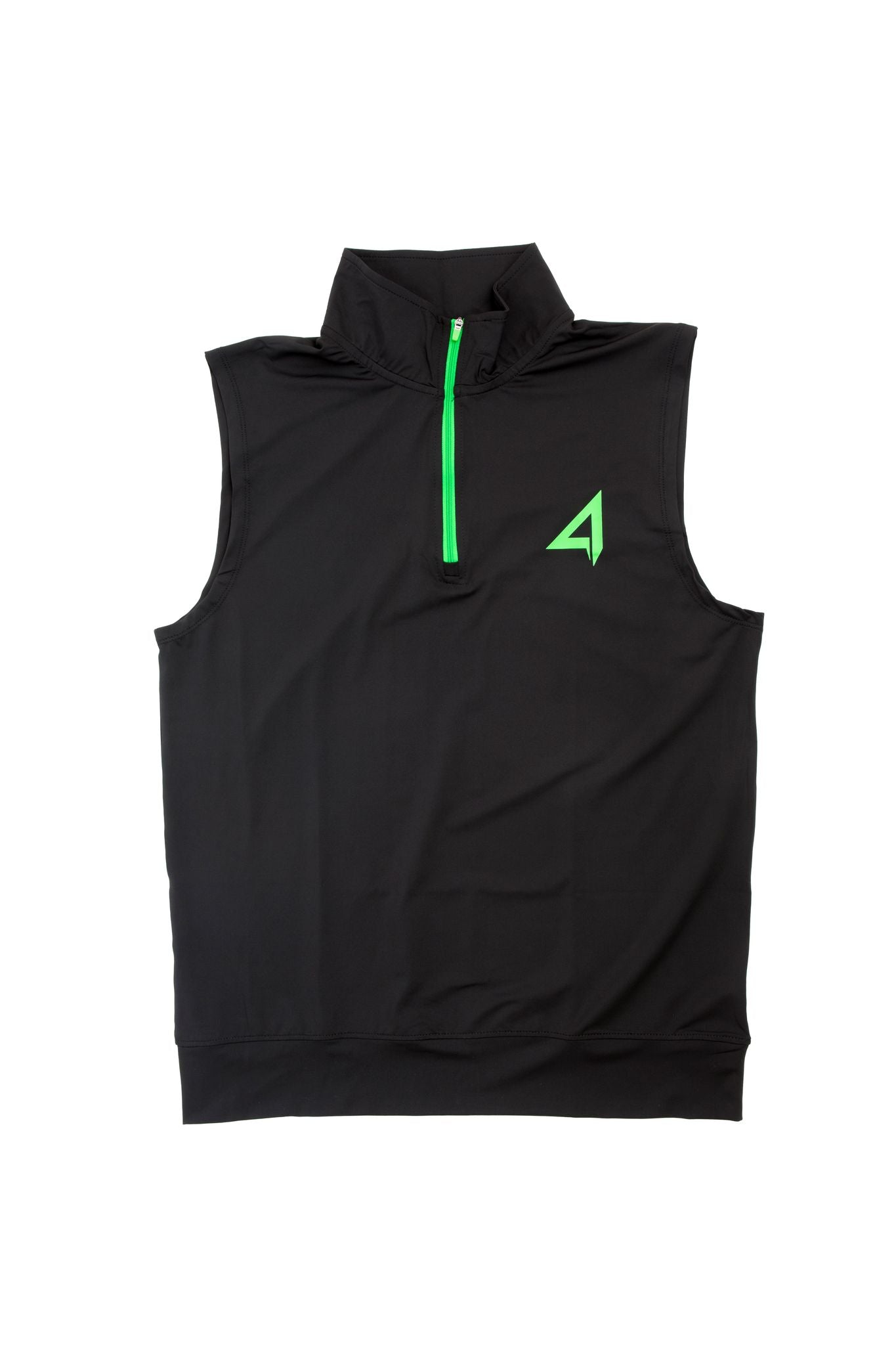 4ORE Golf Vest [Black w/ Green Zipper] - 4ORE NUTRITION 4ORE Golf Vest [Black w/ Green Zipper] Small Apparel & Accessories (7775843221759)