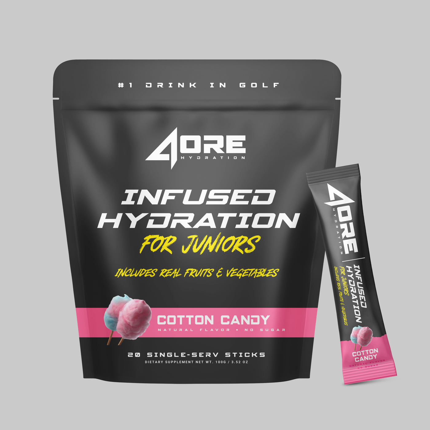 Infused Hydration For Juniors + real fruits and vegetables