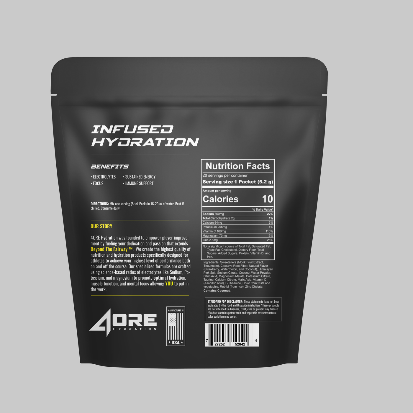 4ORE Infused Hydration