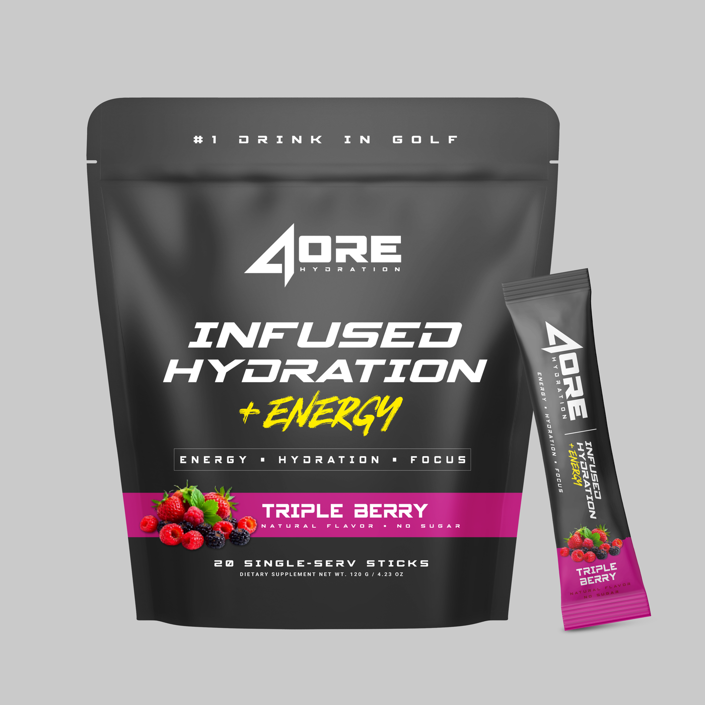 4ORE Infused Hydration + Energy