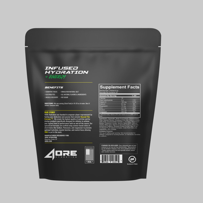 4ORE Infused Hydration + Energy