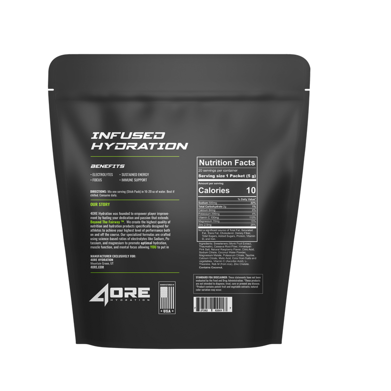 4ORE Infused Hydration