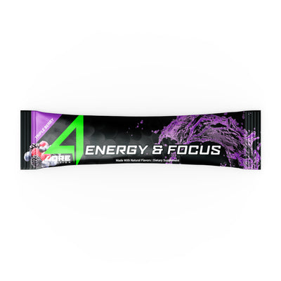 4ORE ENERGY & FOCUS - 4ORE NUTRITION 4ORE ENERGY & FOCUS 20 Serving Pouch (5910001352865)