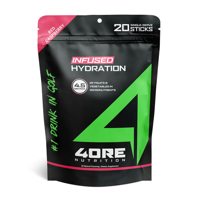 4ORE INFUSED HYDRATION - 4ORE NUTRITION 4ORE INFUSED HYDRATION Red Raspberry Infused Hydration